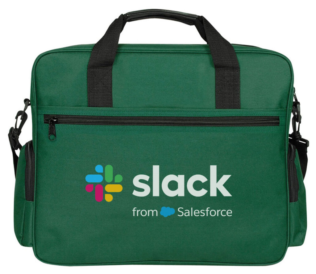 Deluxe Briefcase with Two Side Pockets - dk. green (TC5081)