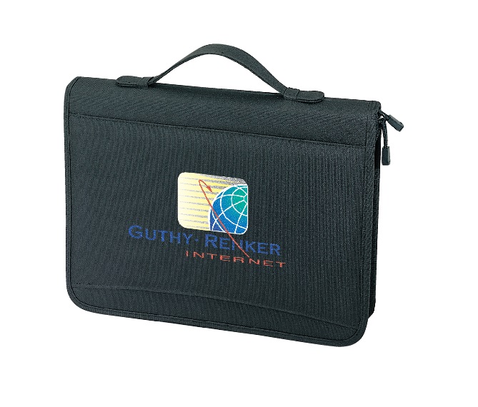 Poly Zippered Binder Padfolio (1075)