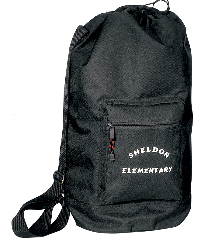 Drawstring Backpack - black (2041)