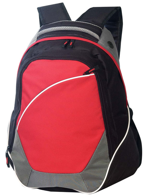 Deluxe Backpack - red/black (2048)