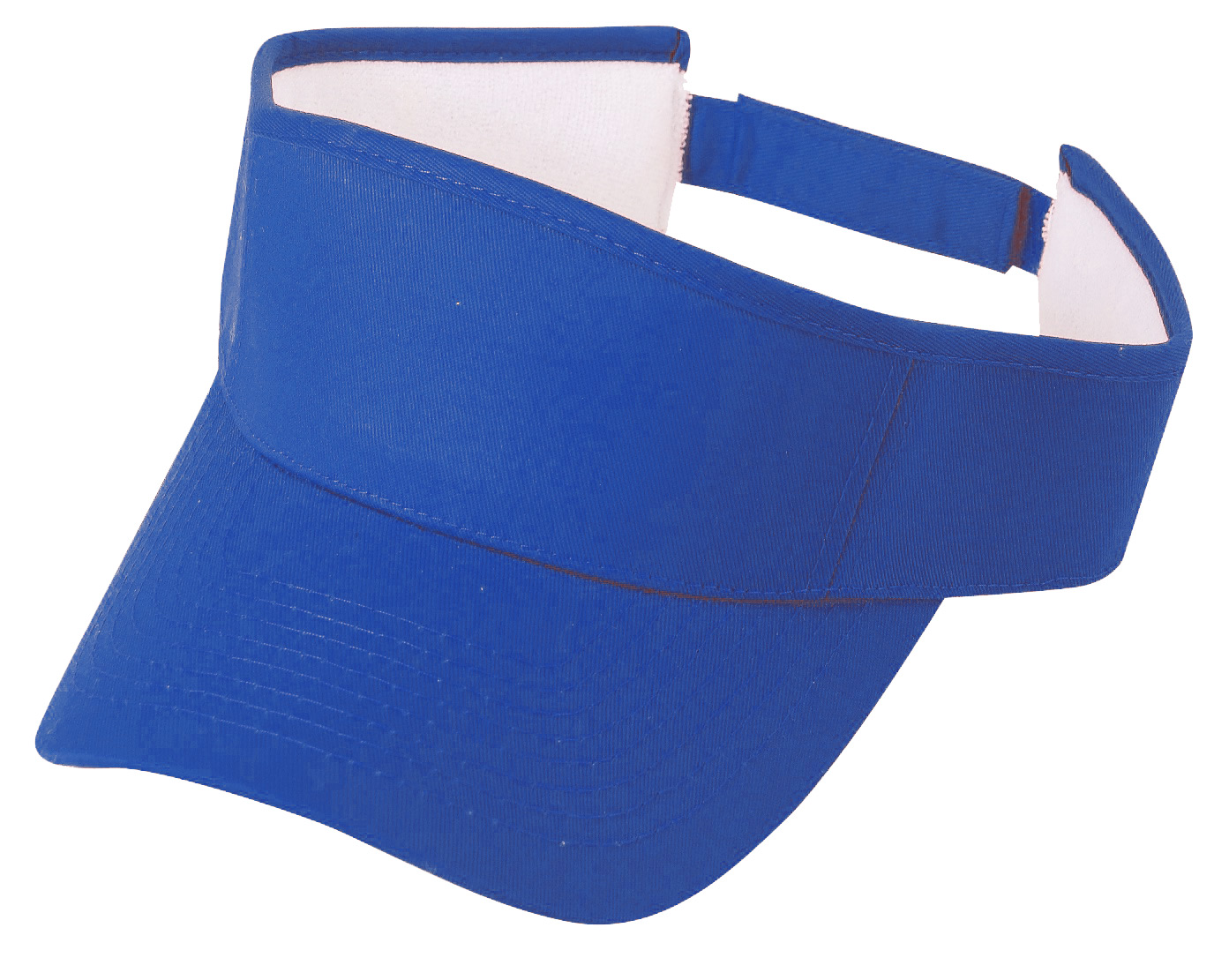 Pro Style Cotton Twill Visor - royal (25301)