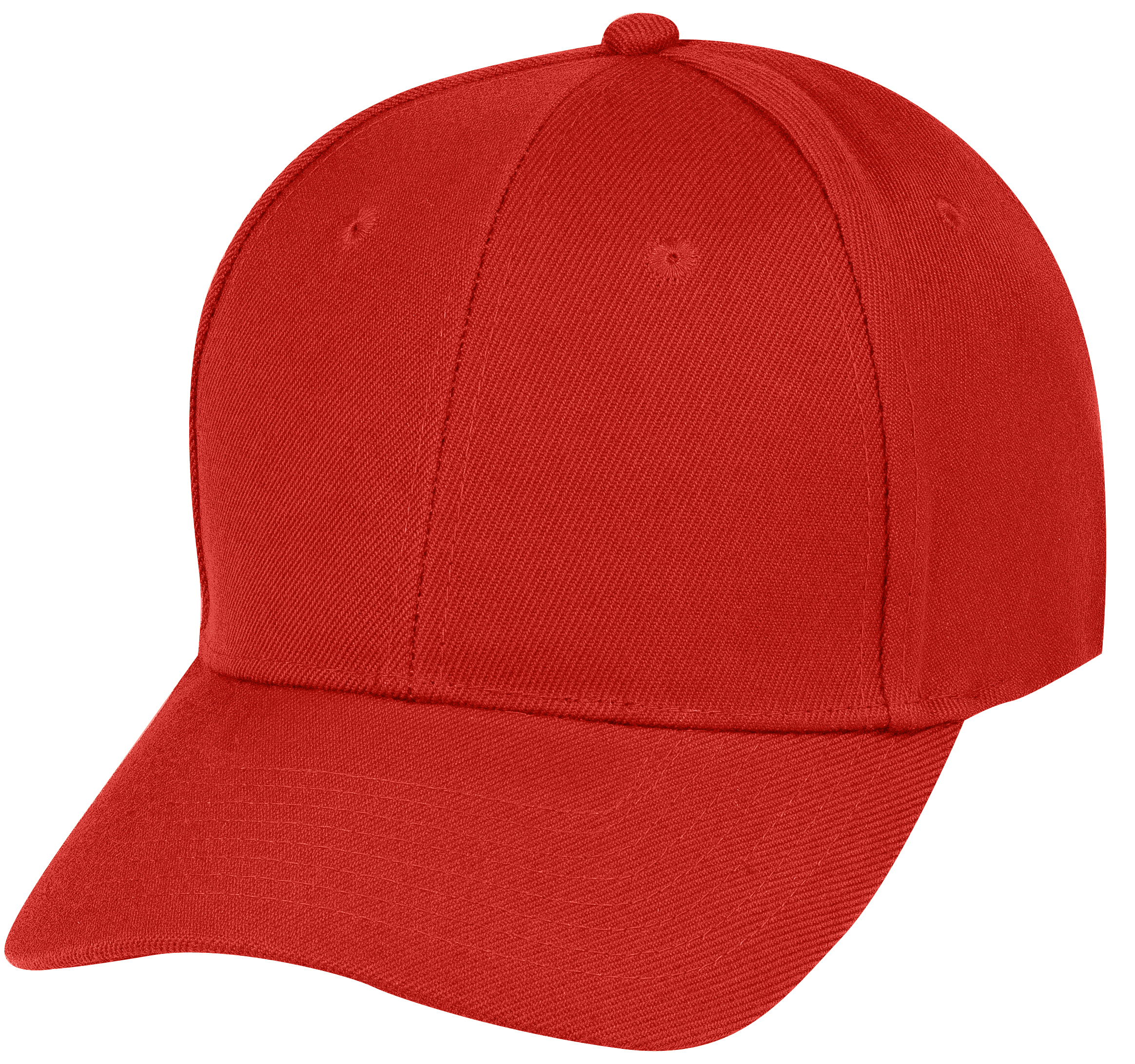 Low Crown (Constructed) Wool Blend Flexible Fit Cap - red (29305)