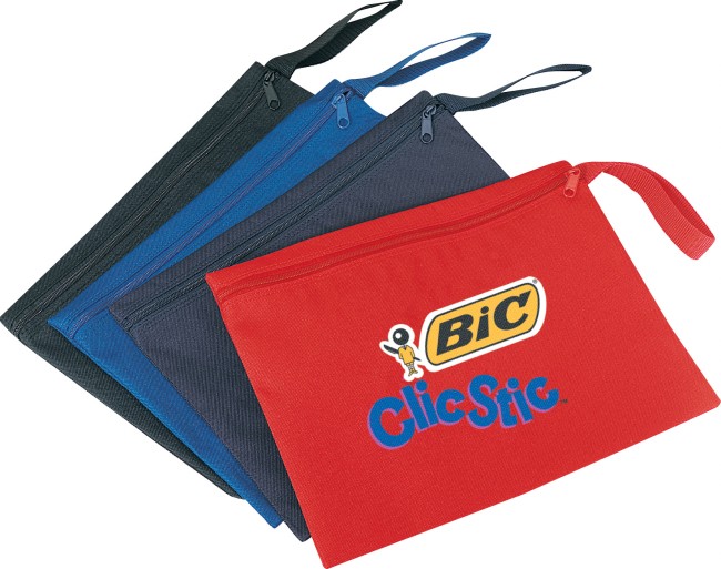 Promotional Document Bag - red, navy, royal, black (5014)