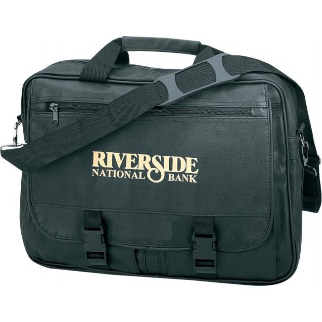 Leatherette Expandable Briefcase (5023)