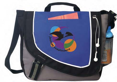 Poly Messenger Bag - royal/black (5070)