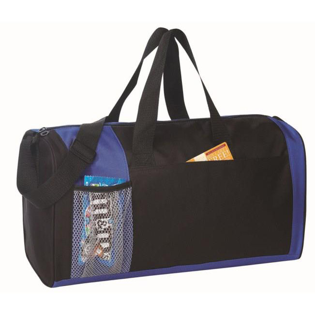 Poly Duffel Bag - royal/black (6072)