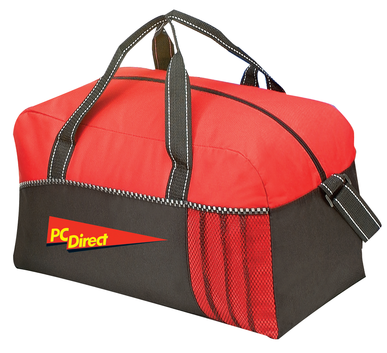 Duffel Bag - red/black (6077)