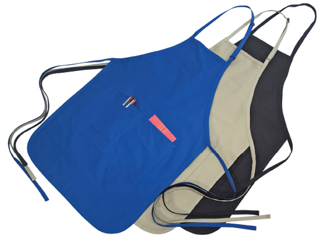 Adjustable Apron - royal, khaki, black (7215)