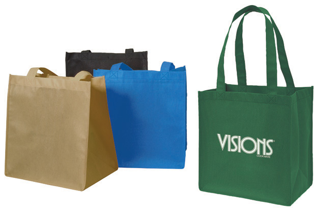 Non Woven Tote Bag - dk. green, khaki, royal, black (BS109)