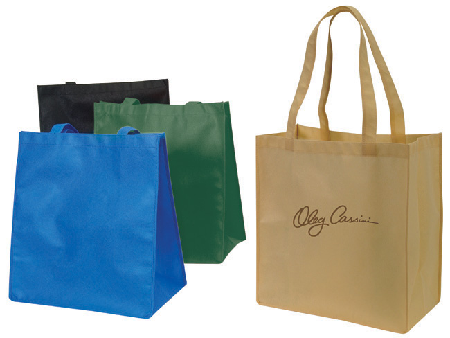 Non Woven Tote Bag - royal, dk. green, black, khaki (BS110)