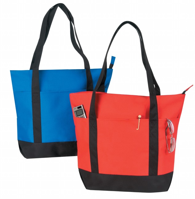 Poly Zippered Tote Bag (BS182)