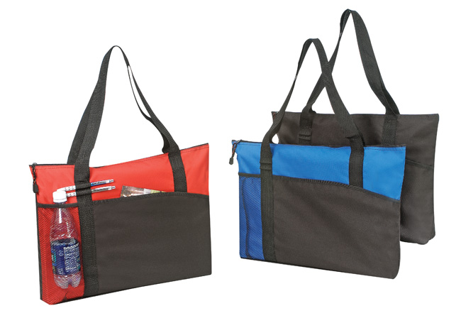 Poly Tote Bag with Zipper (BS214)