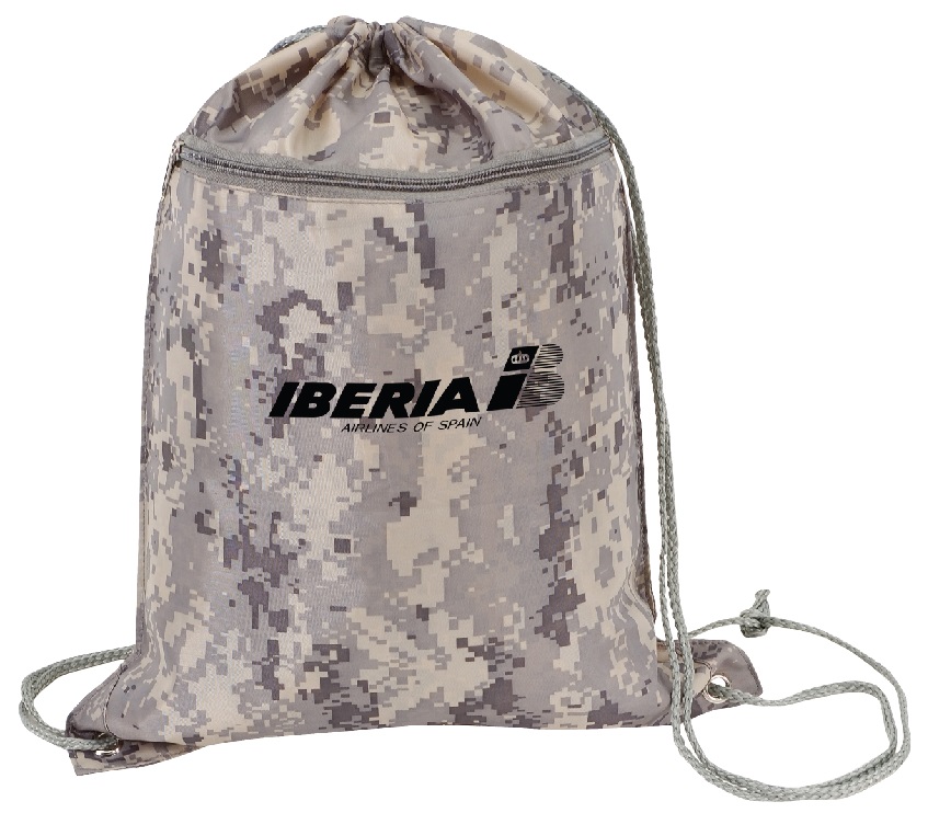 Digital Camo Drawstring Tote Bag (DM151)