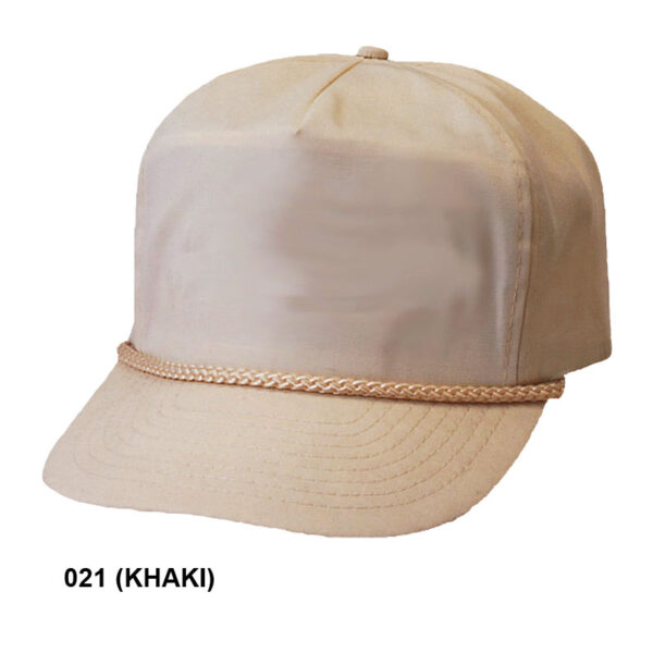 Poplin Golf Cap - khaki (TGC-SN)