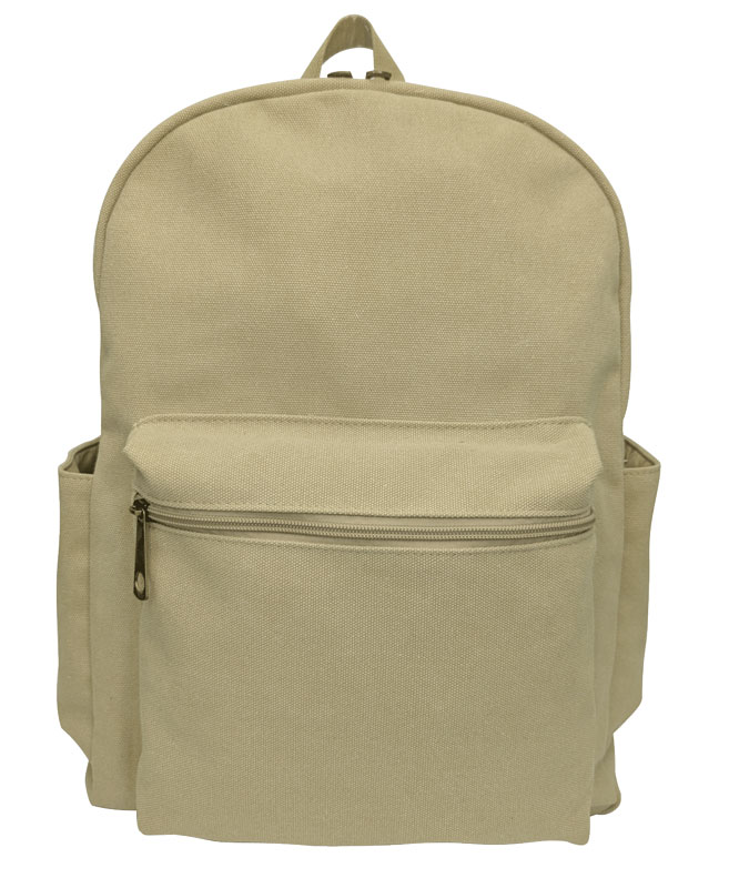 Canvas Computer Backpack - KHAKI (HP2277)